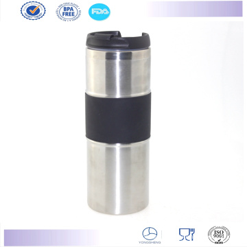New Double Wall Stainless Steel Coffee Tumbler Auto Mug/Travel Mugs with PP Lid